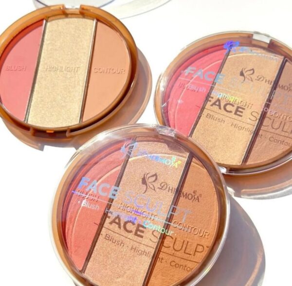 D'HERMOSA 3 EN 1 BLUSH ILUMIN CONTORNO