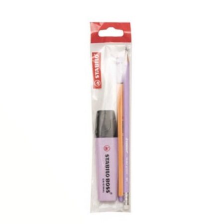 STABILO KIT LILA 3PC
