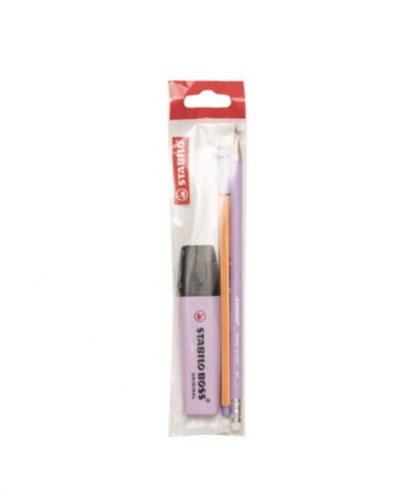 STABILO KIT LILA 3PC