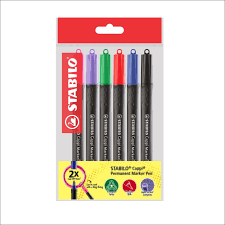 STABILO KIT 6PC MARCADOR PERMANENTE