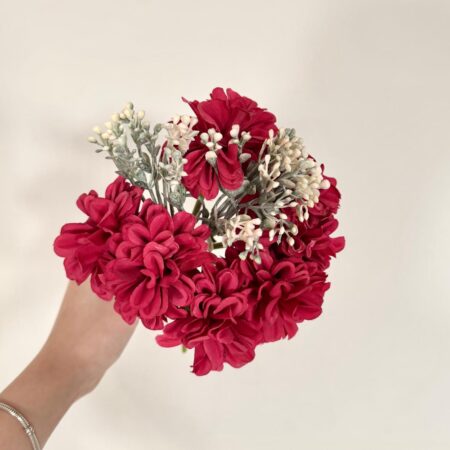 FLOR DAISY 25CM ROJO - ZHB