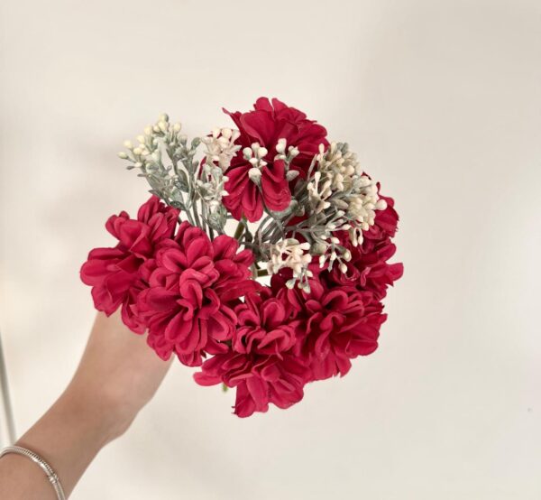 FLOR DAISY 25CM ROJO - ZHB