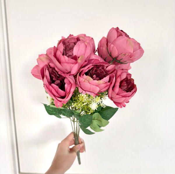 PEONIA 9 VARAS 40CM - ZYJ-2022076 - Imagen 2